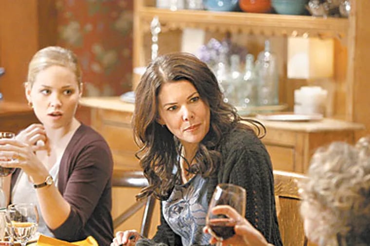 "Parenthood's" Lauren Graham (with Erika Christensen, left) is a late addition to the show but has made the role of Sarah her own.