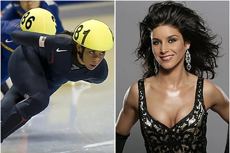 "I want young girls to know you can do anything you put your mind to," says professional model and short-track speedskater Allison Baver.