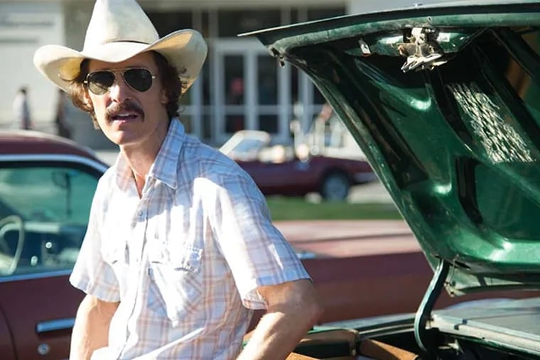 Matthew McConaughey stars as Ron Woodroof, the real-life Texas figure who established the &quot;Dallas Buyers Club&quot; after contracting HIV and taking an unorthodox route to treatment. ANNE MARIE FOX / Focus Features