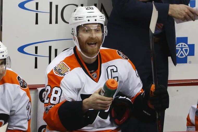Claude Giroux and the Flyers are facing long odds to reach the postseason.