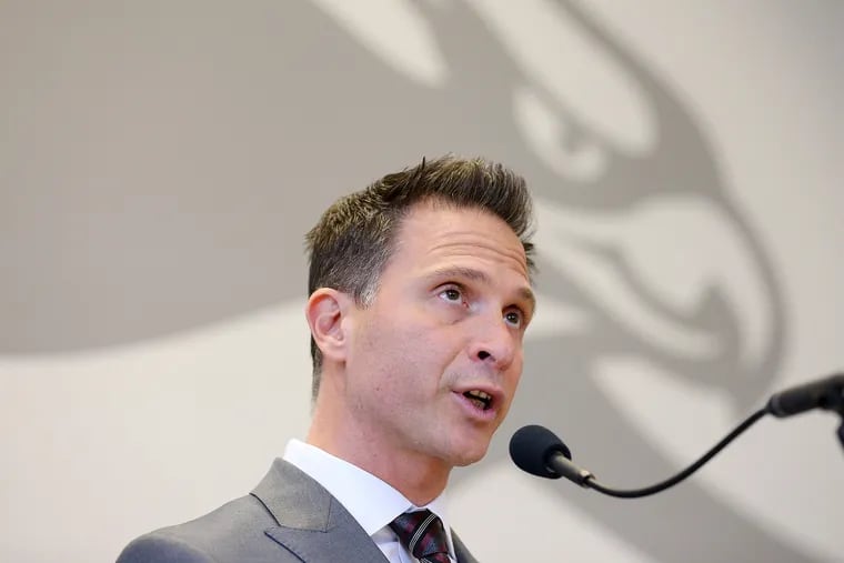 Billy Lange was introduced as the Hawks' new head coach in April.