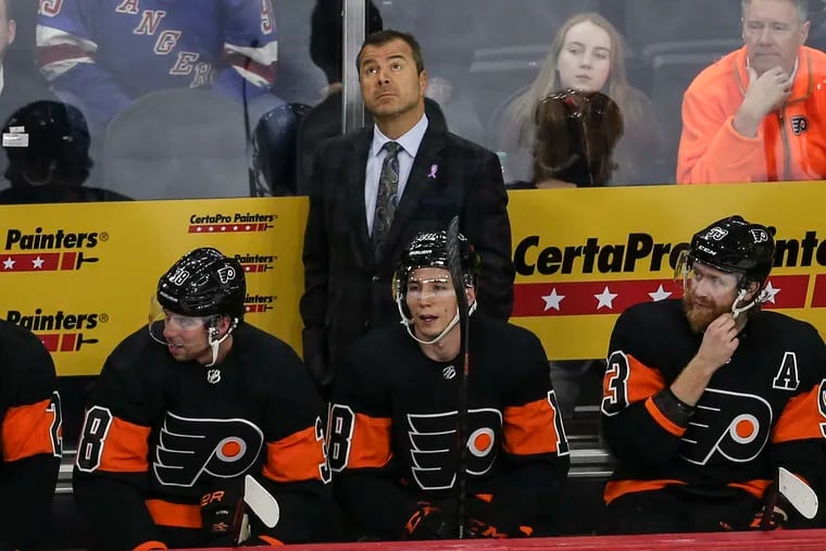 Alain Vigneault directed the Flyers to massive improvement in his first year as their coach.