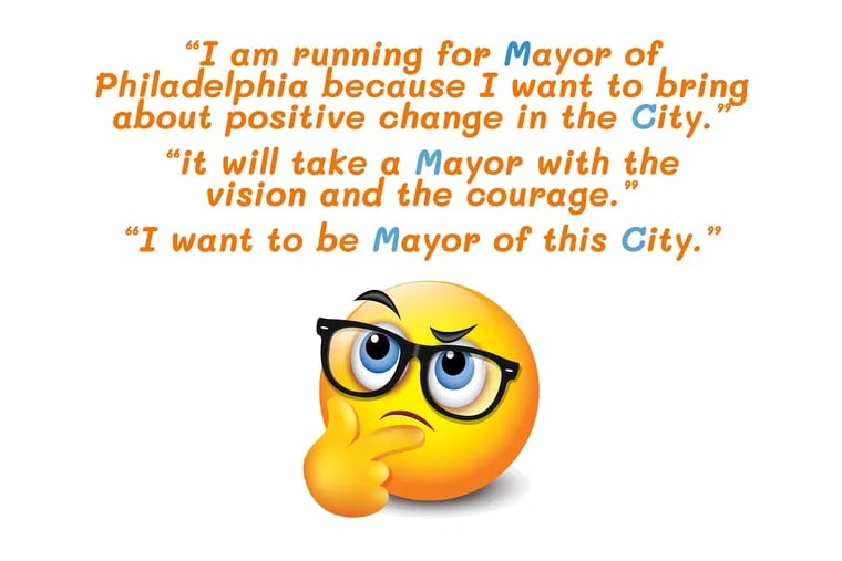 Let's evaluate the mayoral candidates using the only metric that matters: Do they follow the rules of capitalization when writing "mayor" and "city"?