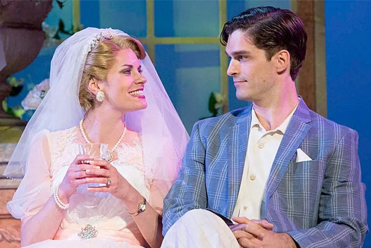 Megan Nicole Arnoldy and Paul A. Schaefer star in &quot;High Society&quot; at the Walnut Street Theatre. (Mark Garvin)