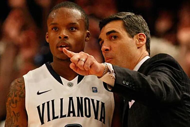 Jay Wright and Villanova have lost five straight games heading into Selection Sunday. (Ron Cortes/Staff Photographer)
