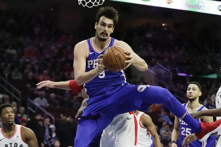 File Photo: Sixers forward Dario Saric is expected to return from his elbow injury on Friday.