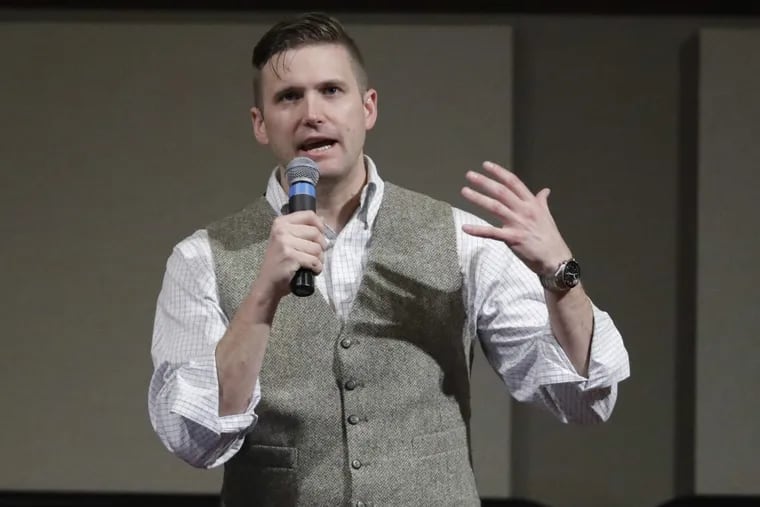 Richard Spencer led another torchlight march of white supremacists at the University of Virginia on Saturday night.
