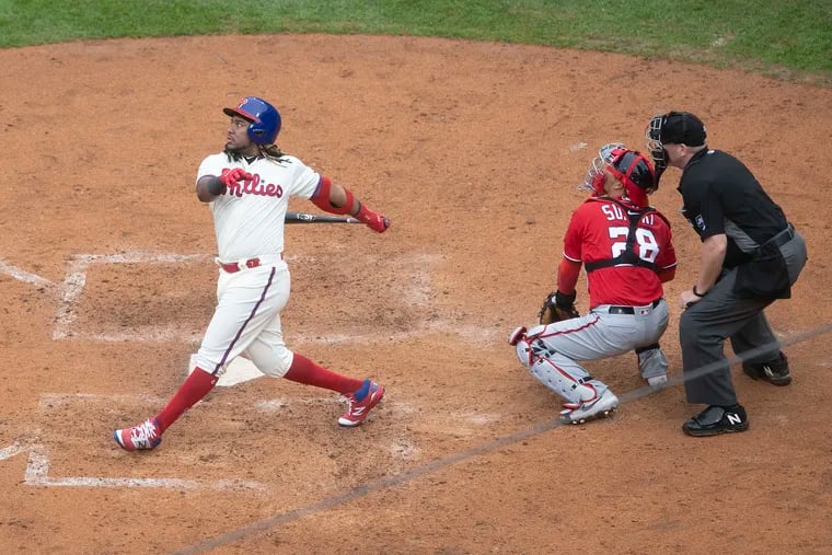Maikel Franco has hit more balls in the air this season, and it has improved his slugging and run production for the Phillies.