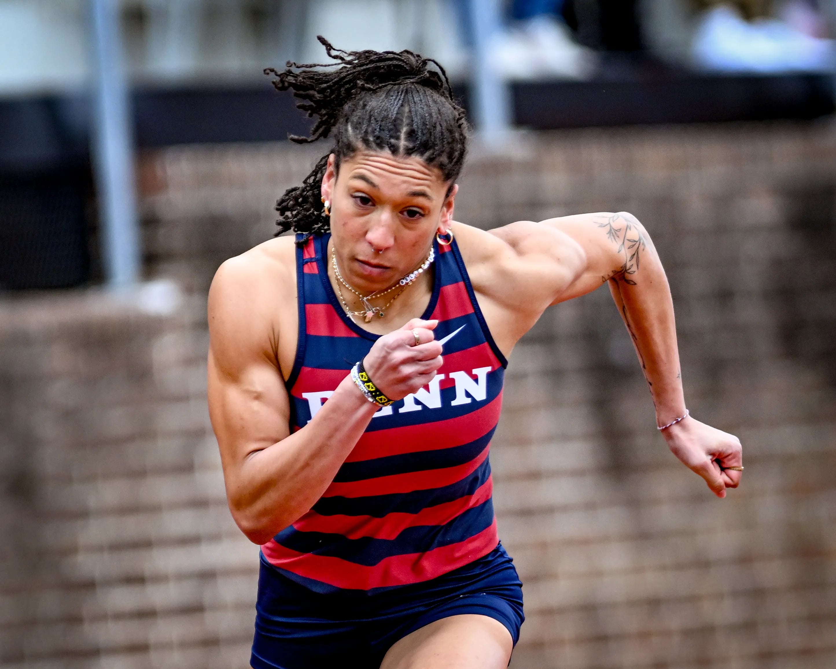 Penn track star Isabella Whittaker will be in action at the Penn Relays.