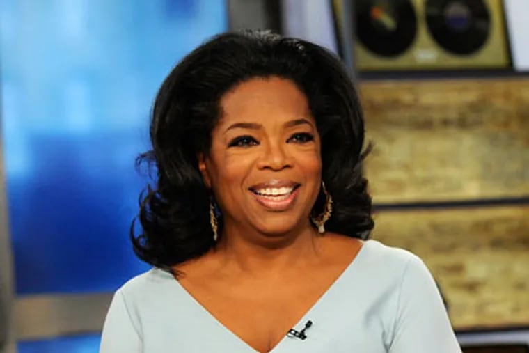 In this image released by CBS, Oprah Winfrey appears on "CBS This Morning," with co-host Charlie Rose, Monday, April 2, 2012 in New York. Winfrey says she still has faith in her troubled cable network. Appearing on the morning show, Winfrey told the show's co-host _ and her best friend _ Gayle King that she believes the Oprah Winfrey Network will fulfill its mission of transforming viewers' lives. But if viewers don't respond, Winfrey says: “I will move on to the next thing.” OWN has struggled to build an audience since its launch in January 2011. (AP Photo/CBS, Heather Wines)