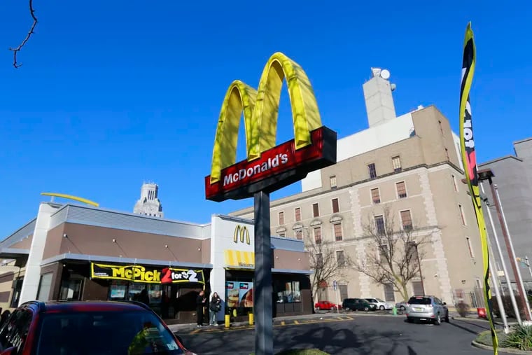The McDonald's at Haddon Avenue and Federal Street in Camden.