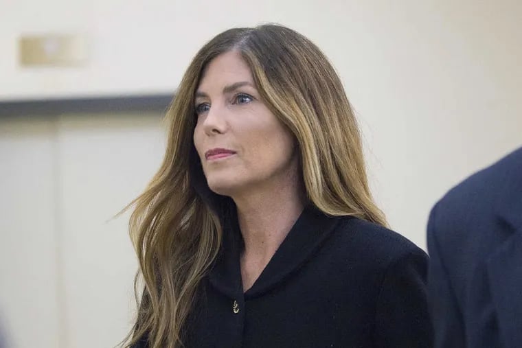 Pennsylvania Attorney General Kathleen Kane enters a courtroom at the Montgomery County Courthouse, Monday, Aug. 15, 2016, in Norristown, Pa.