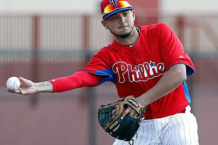 For the first time since issuing a statement after the suspension was announced in June, Freddy Galvis talked about the blemish on his 2012 season. (Yong Kim/Staff Photographer)