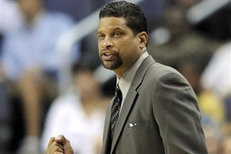 Sources say former Washington Wizards head coach Eddie Jordan will be the next coach of the 76ers. (AP Photo / Nick Wass)