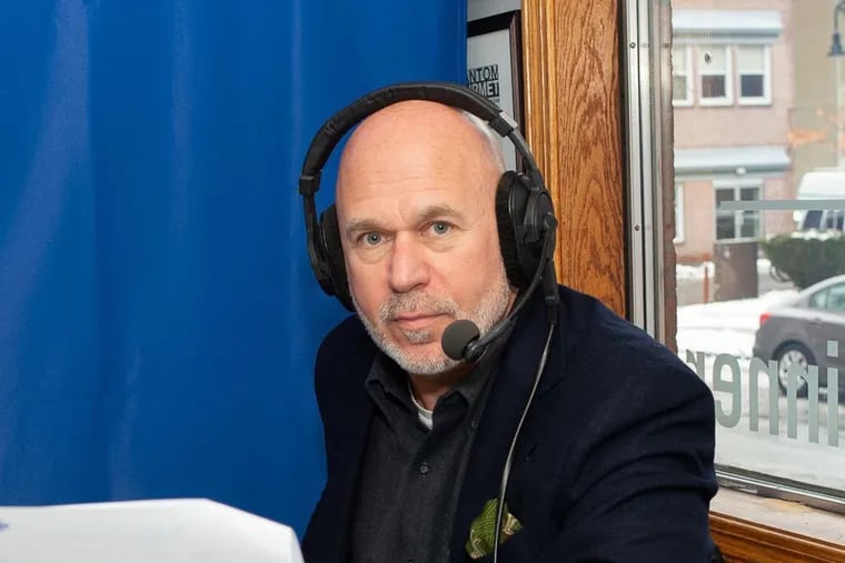 SiriusXM and CNN host Michael Smerconish, seen here in 2020. Smerconish has been uninvited as the commencement speaker at Dickinson College.