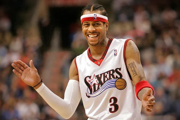 Allen Iverson is among 14 finalists for induction to The Naismith Memorial Basketball Hall of Fame this year.