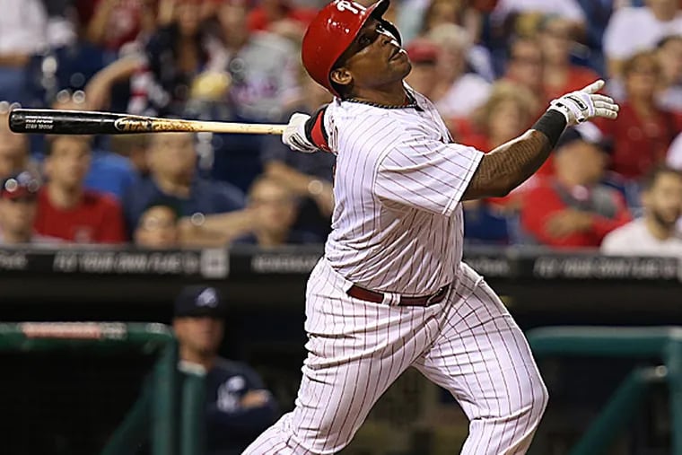 Phillies right fielder Marlon Byrd. (Laurence Kesterson/AP)