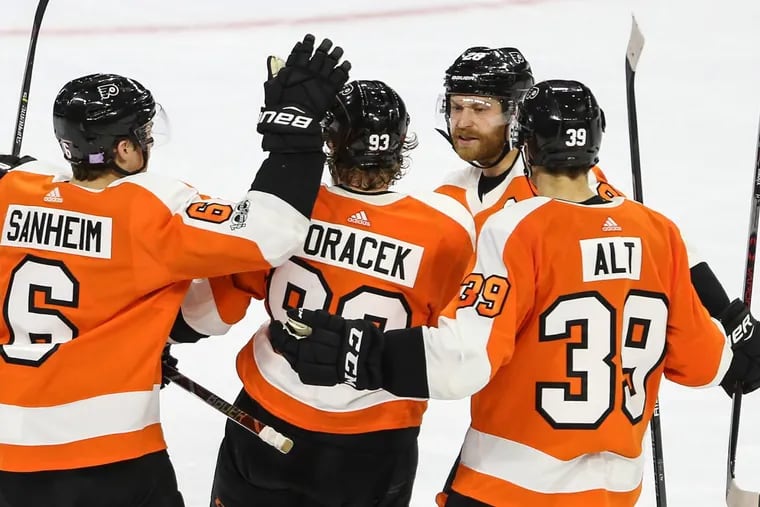 Philadelphia Flyers winger Voracek created created a foundation to help raise money to fight multiple sclerosis. His sister helps run it. He donates $1,000 to the foundation for each point he collects.