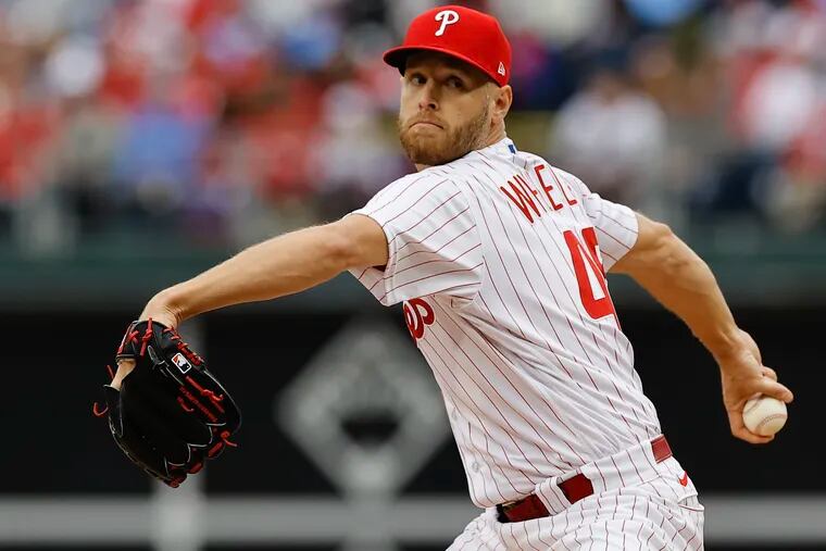 Phillies ace Zack Wheeler is throwing a slider with more horizontal movement -- a "sweeper," in pitching parlance -- to present a different look to right-handed hitters.