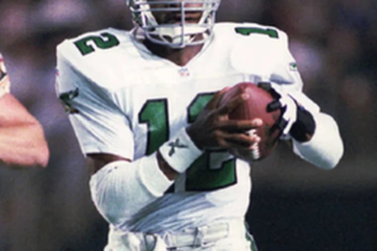 Randall Cunningham was the Eagles&#0039; surprise pick in 1985.