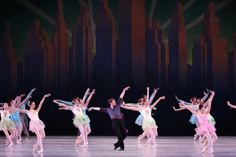 Philadelphia Ballet in Balanchine's "Who Cares?"