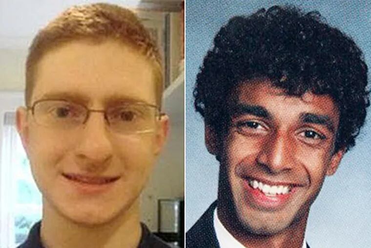 Dharun Ravi, 19, right, was indicted on 15 counts including bias intimidation and invasion of privacy in events that predated the suicide of 18-year-old Tyler Clementi.