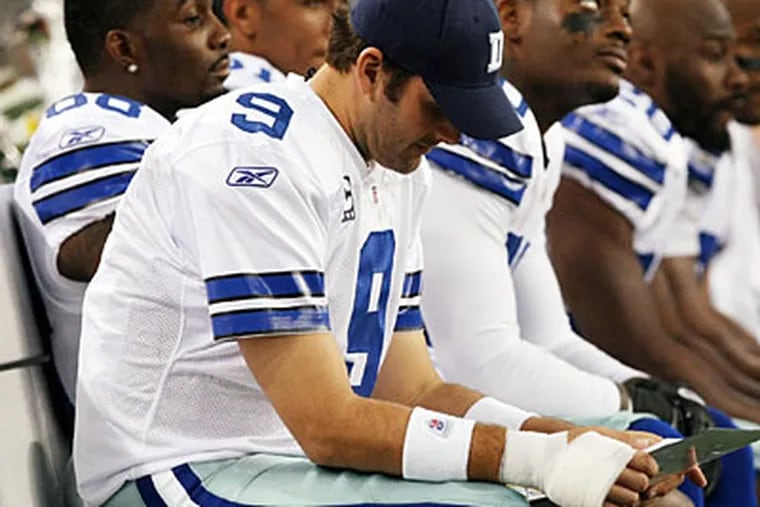Dallas quarterback Tony Romo is likely going to practice Wednesday. (Jose Yau, Waco Tribune-Herald/AP)