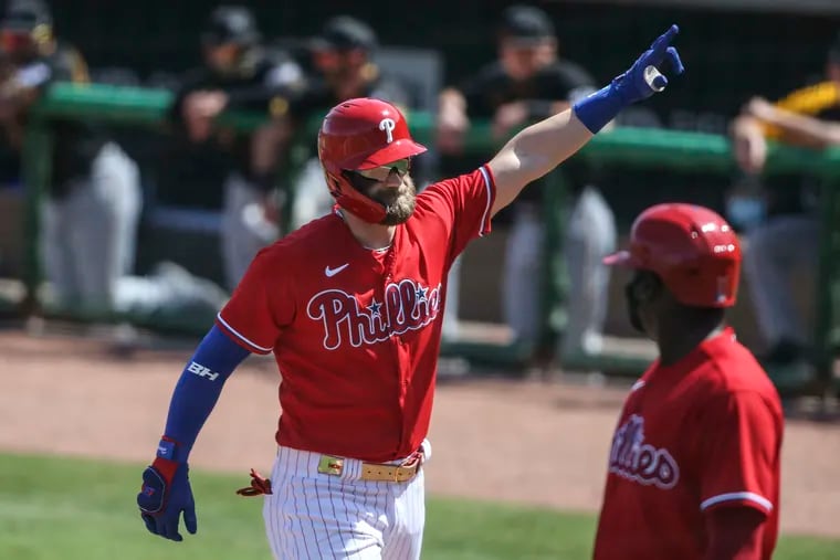 Bryce Harper homers in Phillies' spring training finale