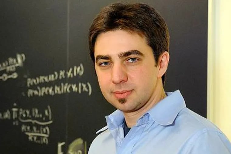 Ben Taskar, a former computer scientist at the University of Pennsylvania, from 2007 until 2012, died at 36 of an apparent heart attack, on Nov. 17. (Photo courtesy of Felice Macera)