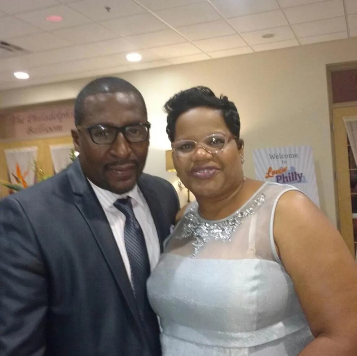 Janet Woodson and Leslie Holmes were married in April 2018, according to their family.
