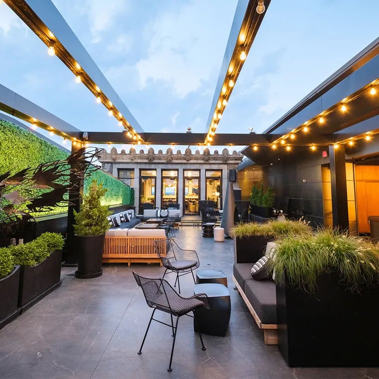 Check out Stratus Rooftop Lounge in Old City for rooftop dining.