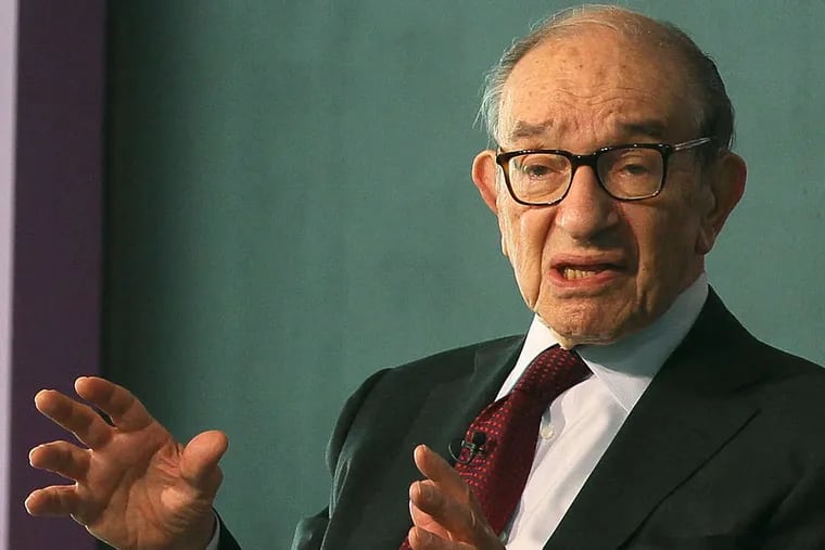 Alan Greenspan will speak on Friday.