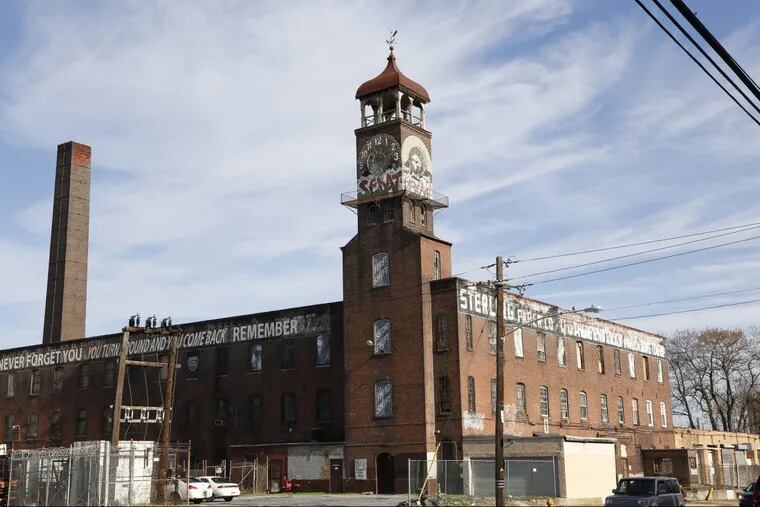 A baroque clock tower in Frankford that dates to the 1850s is not historically designated and could be demolished at any time.