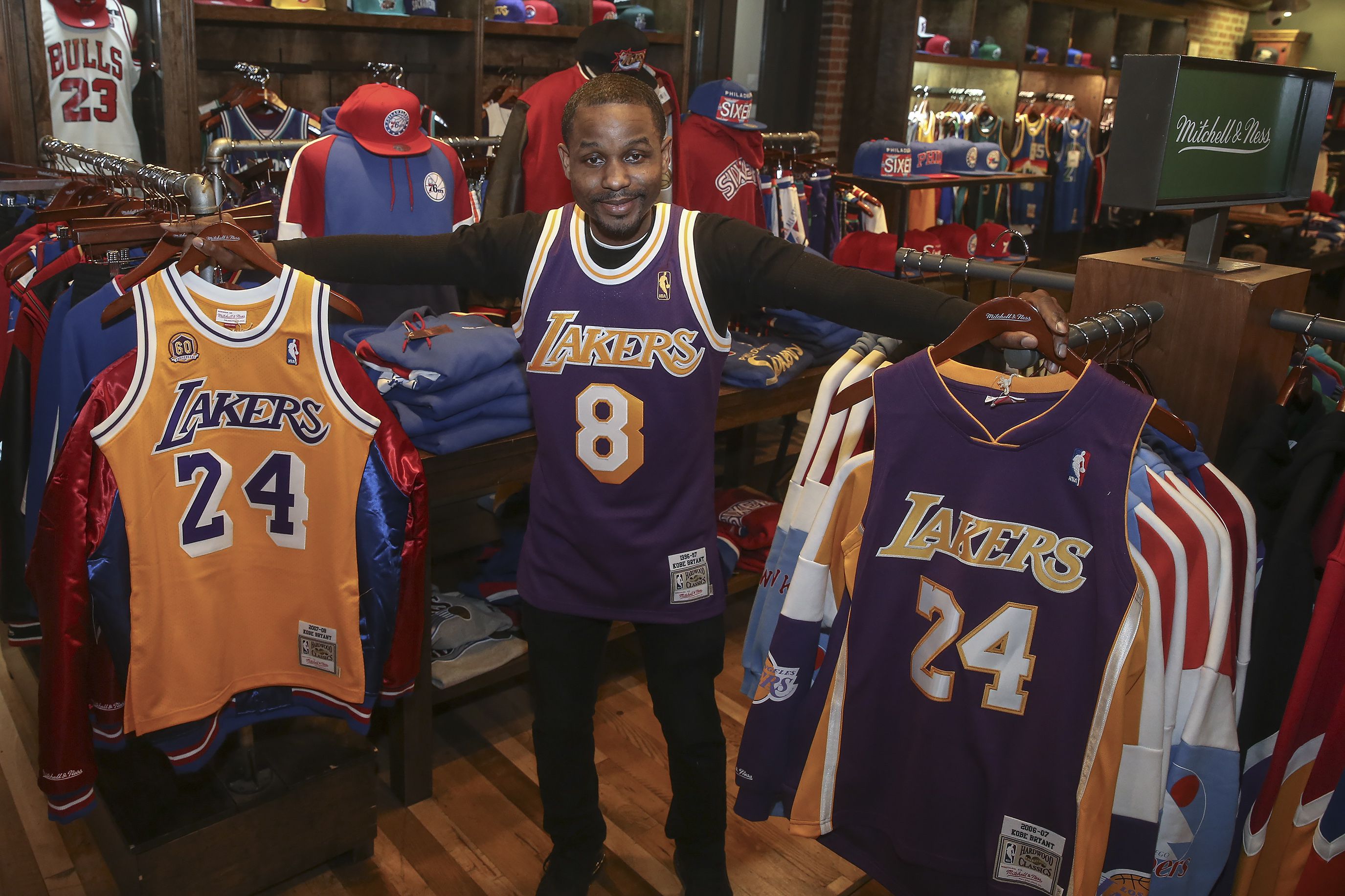 Philly's Mitchell & Ness keeps Kobe merch prices level amid sales boom