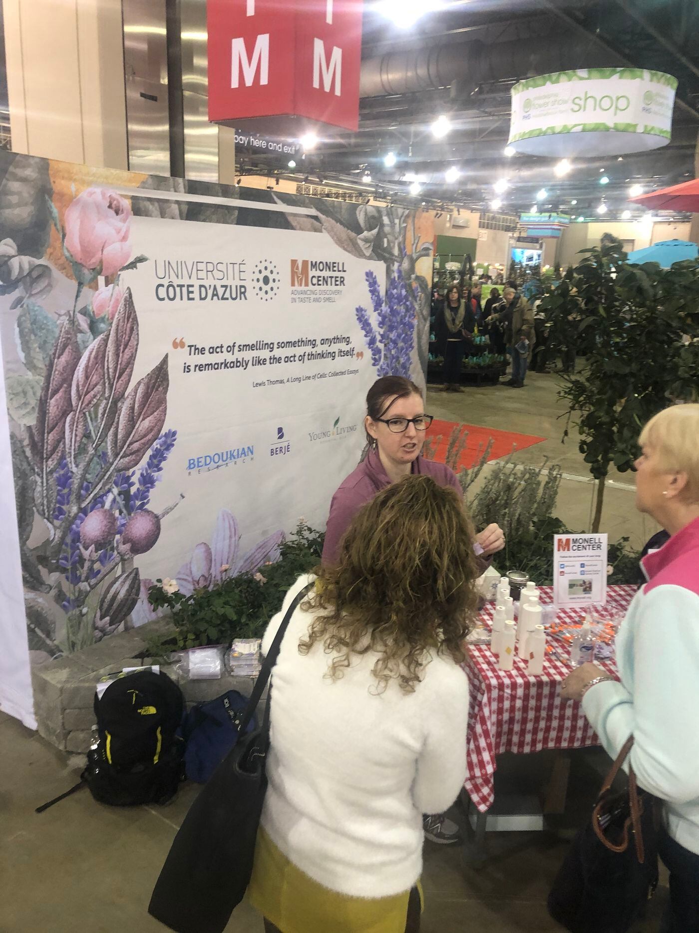 Monell Center, a nonprofit scientific institute dedicated to smell, tested samples of lavender.