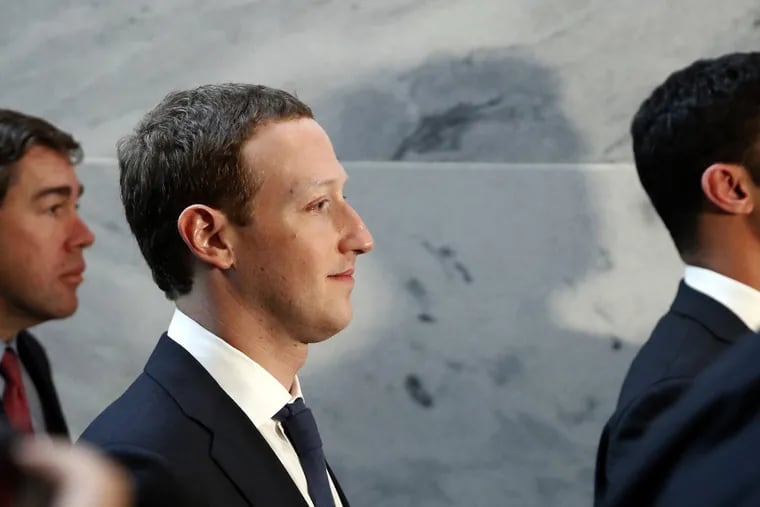Facebook CEO Mark Zuckerberg testified before a joint hearing of the Commerce and Judiciary Committees about the use of Facebook data to target American voters in the 2016 election.