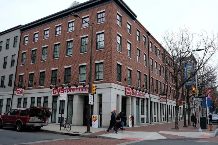 The Shirt Corner apartment building at Third and Market Streets in Old City, which was acquired by Dalzell Capital Partners of Connecticut.