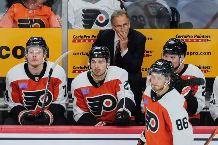 Flyers head coach John Tortorella has been mostly happy with his team's effort even if it hasn't consistently produced results as of yet.