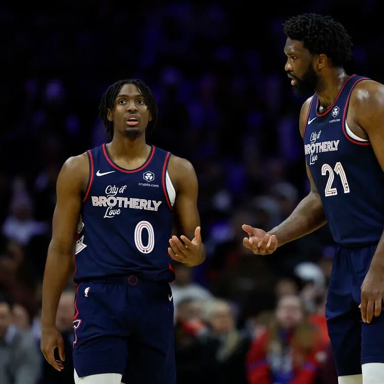 The Sixers need more than just Joel Embiid and Tyrese Maxey (above) and a so-so supporting cast to compete in the Eastern Conference. They need an identity.