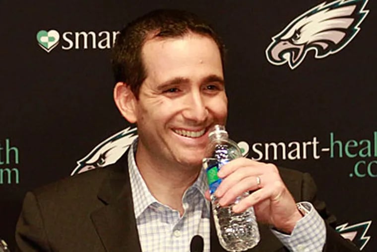 Howie Roseman has taken his share of fans' criticism over recent Eagles draft picks. (David Swanson/Staff file photo)