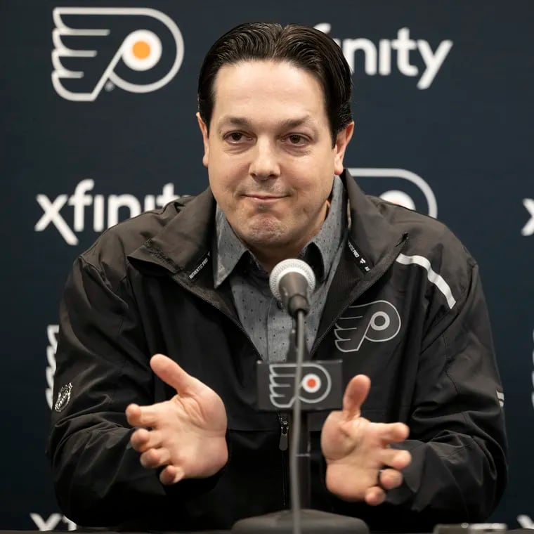 General manager Danny Brière has shown he might just have the patience to rebuild the Flyers the proper way.