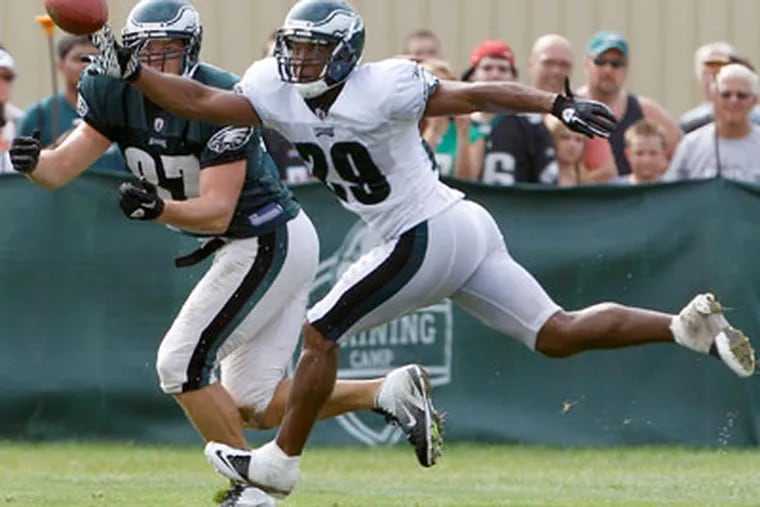 Nate Allen will begin the season as a starter in the secondary. (Yong Kim / Staff Photographer)