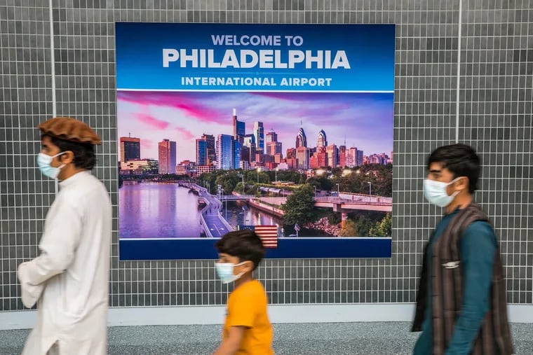 Hundreds of evacuees from Afghanistan have begun arriving at Philadelphia International Airport, where they're undergoing processing and receiving food, diapers and other needed supplies. Everyone is being tested for COVID and offered a chance to be vaccinated.