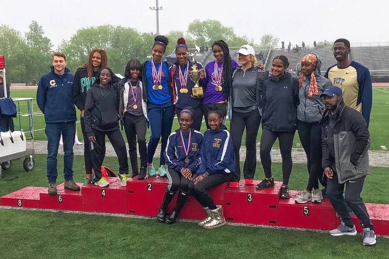 The Cheltenham girls’ track and field team captured an unprecedented sixth straight District 1 Class 3A Track &amp; Field Championship.