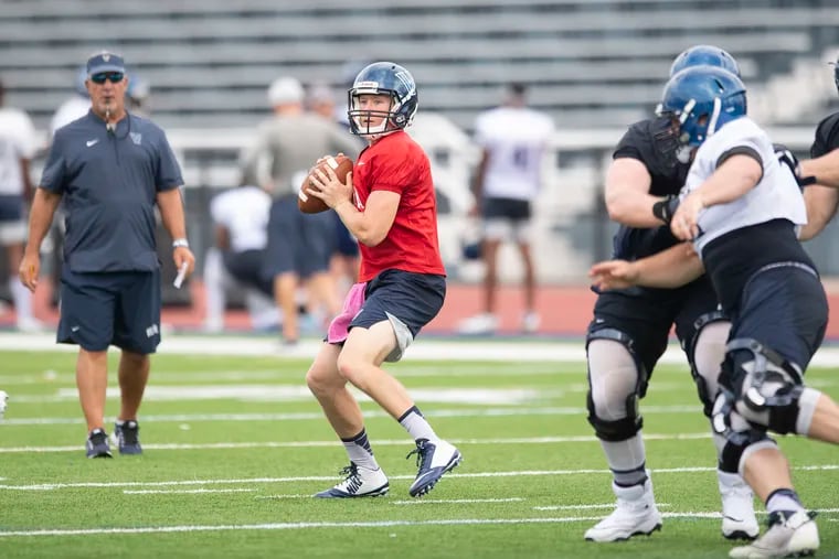 “I like to think I have a better arm than people would think just seeing me walk around," new Villanova quarterback Daniel Smith said. “I’m not a huge dude.”