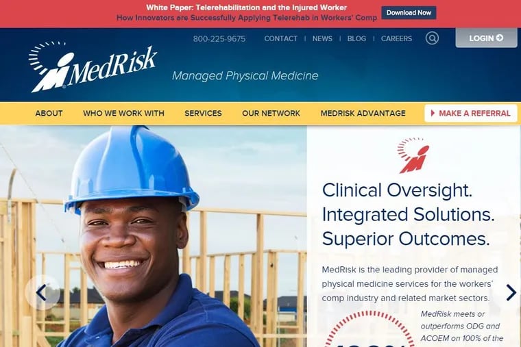 Carlyle, the giant buyout group, has bought a controlling stake in MedRisk, the King of Prussia workers' compensation software firm