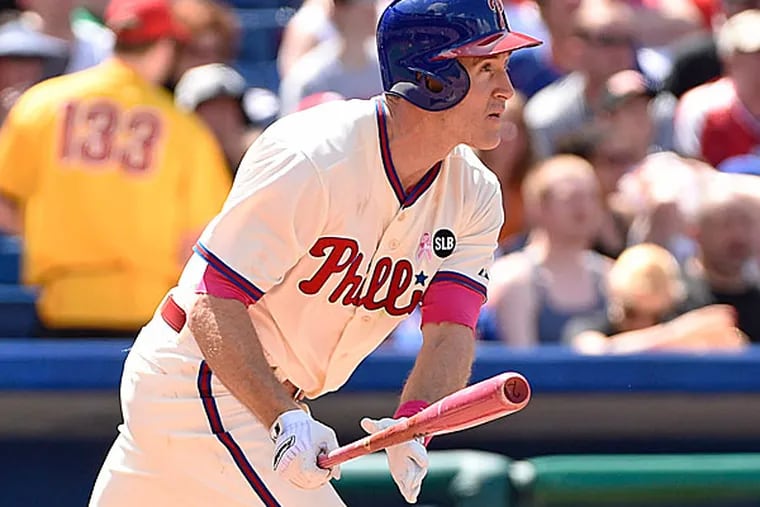 Philadelphia Phillies second baseman Chase Utley (26).