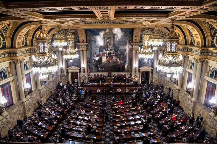 Gov. Tom Wolf used his veto power to nix a record 19 bills passed by the legislature in 2020 — 15 more than he did in 2019.