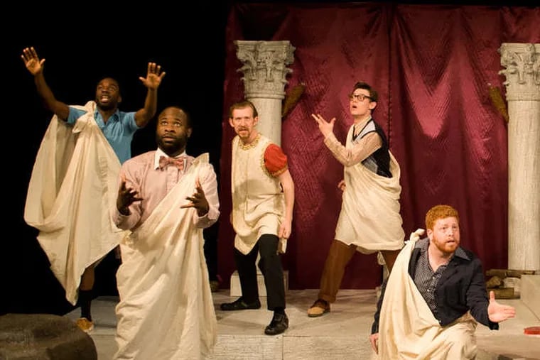 Simpatico Theatre Project's &quot;The Lysistrata Project&quot; is set in ancient times.