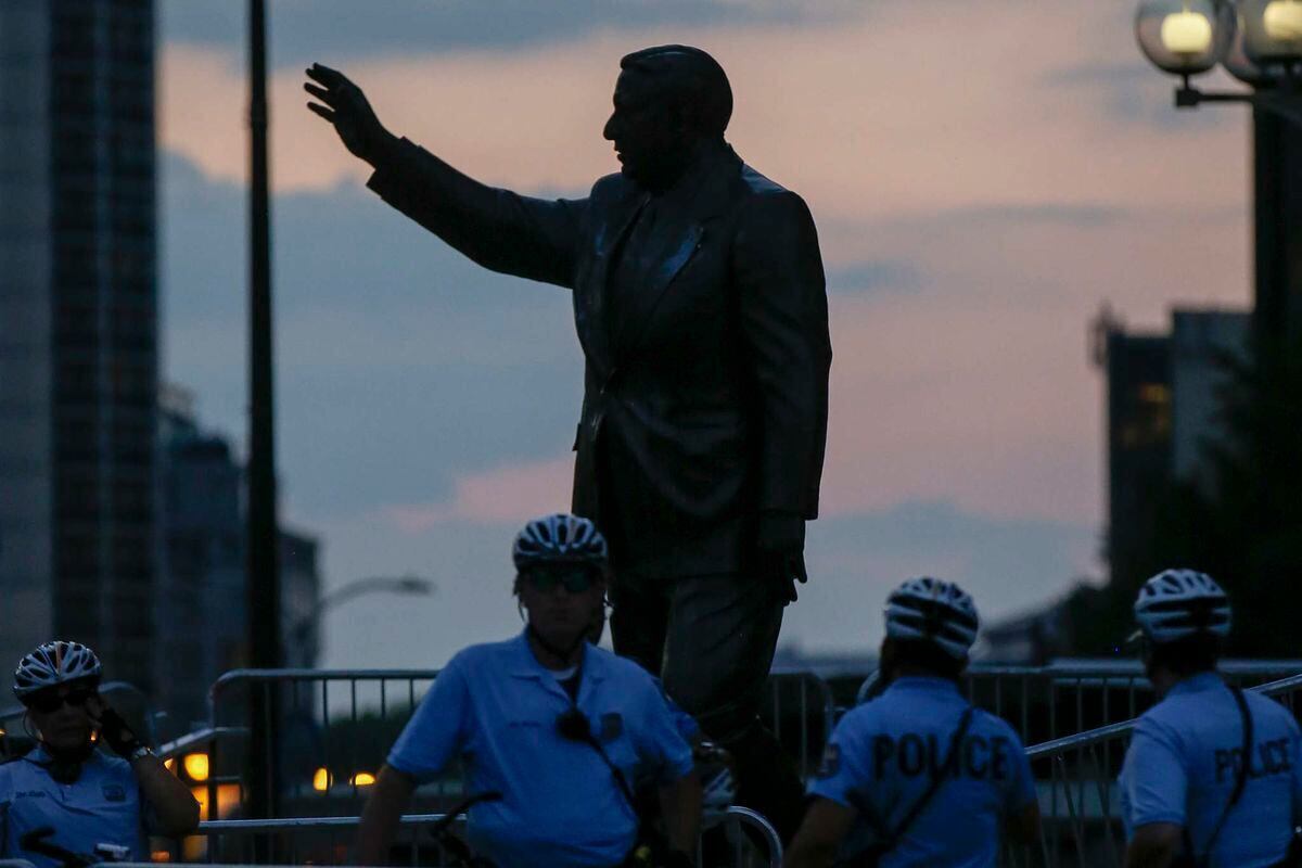 Frank Rizzo statue will remain in Center City until at least June 2021